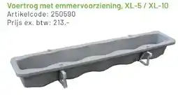 De Boer Drachten Voertrog met emmervoorziening, XL-5/XL-10 aanbieding