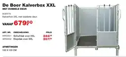 De Boer Drachten De Boer Kalverbox XXL aanbieding