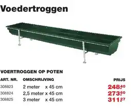 De Boer Drachten Voedertroggen aanbieding