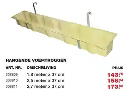 De Boer Drachten Hangende voertroggen aanbieding