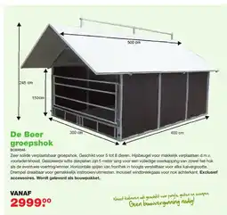 De Boer Drachten De Boer groepshok aanbieding