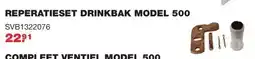 De Boer Drachten Reperatieset drinkbak model 500 aanbieding