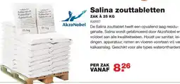 De Boer Drachten Salina zouttabletten aanbieding