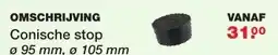De Boer Drachten Conische stop aanbieding