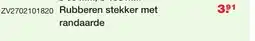 De Boer Drachten Rubberen stekker met randaarde aanbieding
