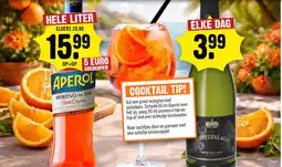 Dirck 3 Aperol Aperitivo 100 cl aanbieding