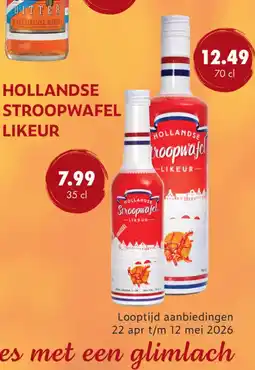 uw topSlijter Hollandse stroopwafel likeur aanbieding