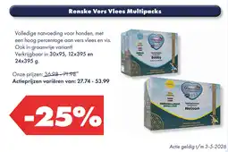 Huisdier Voordeelshop Renske Vers Vlees Multipacks aanbieding