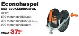 De Boer Drachten Econohaspel met blokkeringspal aanbieding