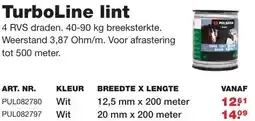 De Boer Drachten TurboLine lint aanbieding