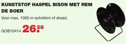 De Boer Drachten Kunststof haspel bison met rem aanbieding