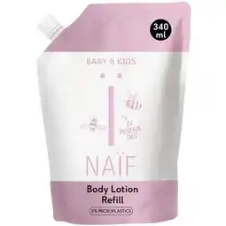 Etos Naïf Baby & Kids Verzachtende Bodylotion Navulverpakking 340 ML aanbieding