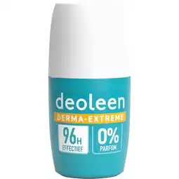 Etos Deoleen Derma Extreme Deodorant Roller 96H 50 ML aanbieding