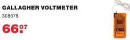 De Boer Drachten Gallagher voltmeter aanbieding