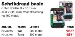 De Boer Drachten Schrikdraad basic aanbieding