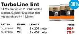 De Boer Drachten Turboline lint aanbieding