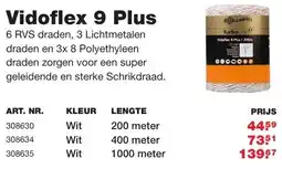 De Boer Drachten Vidoflex 9 plus aanbieding