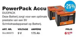 De Boer Drachten Powerpack accu aanbieding