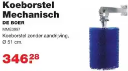 De Boer Drachten Koeborstel Mechanisch aanbieding
