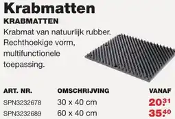 De Boer Drachten Krabmatten aanbieding