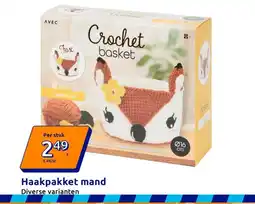 Action Haakpakket mand aanbieding