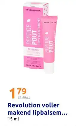Action Revolution voller makend lipbalsem aanbieding