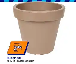 Action Bloempot aanbieding