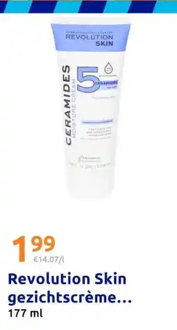 Action Revolution Skin gezichtscrème aanbieding