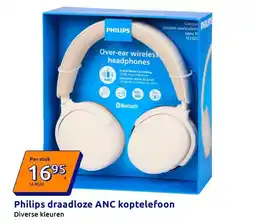 Action Philips draadloze ANC koptelefoon aanbieding