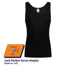 Action Jack Parker heren singlet aanbieding
