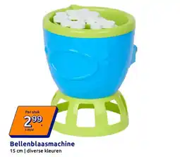 Action Bellenblaasmachine aanbieding