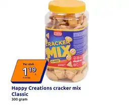 Action Happy Creations cracker mix Classic aanbieding