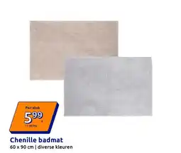 Action Chenille badmat aanbieding