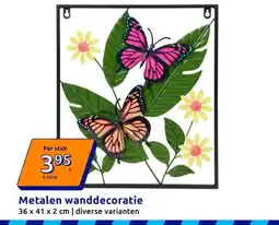 Action Metalen wanddecoratie aanbieding