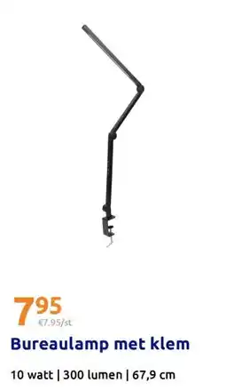 Action Bureaulamp met klem aanbieding