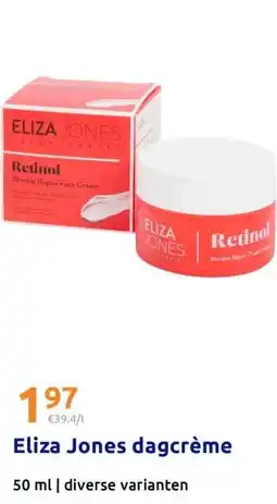 Action Eliza Jones dagcrème aanbieding
