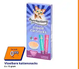 Action Vloeibare kattensnacks aanbieding