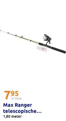 Action Max Ranger telescopische werphengel aanbieding