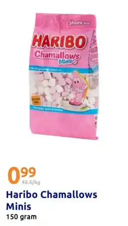 Action Haribo Chamallows Minis aanbieding
