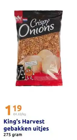 Action King's Harvest gebakken uitjes aanbieding