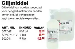 De Boer Drachten Glijmiddel aanbieding