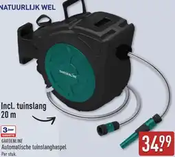 ALDI Gardenline Automatische tuinslanghaspel aanbieding