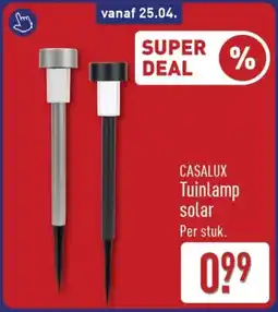 ALDI Casalux tuinlamp solar aanbieding