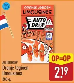 ALDI Autodrop oranje legioen limousines aanbieding