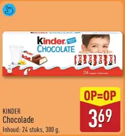 ALDI Kinder chocolade aanbieding