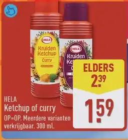 ALDI Hela Ketchup of curry aanbieding