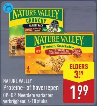 Nature valley proteïne of haverrepen