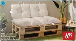 ALDI Home creation Palletrugkussen aanbieding