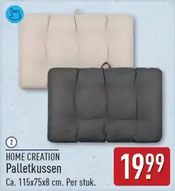 ALDI Home creation palletkussen aanbieding