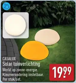 ALDI Casalux Solar tuinverlichting aanbieding